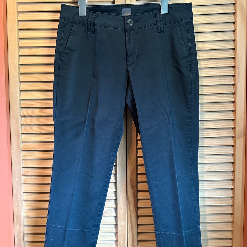 Black cropped Pants
